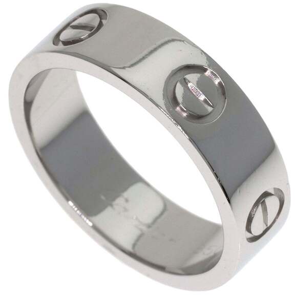 CARTIER Jewelry - Cartier Love Ring #53, Platinum PT950, Women's Ring, CARTIER